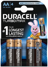 Duracell Alkaline Batteries AA LR6 4pcs