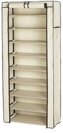 Apavu plaukts Songmics Beige, 580x280x1600 mm