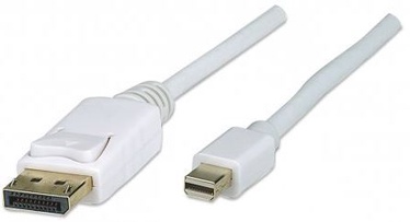 Manhattan Monitor Cable Mini Displayport to Displayport White 3m