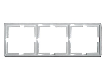 Тройная рамка Vilma ST150, белый