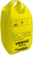 Vertikaalvuugibetoon Weber ESL 1000kg