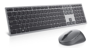 Клавиатура Dell KM7321W/580-AJQJ/RUS EN/RU, черный, беспроводная