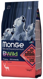 Monge BWild Puppy & Junior All Breeds Wild Deer 2kg