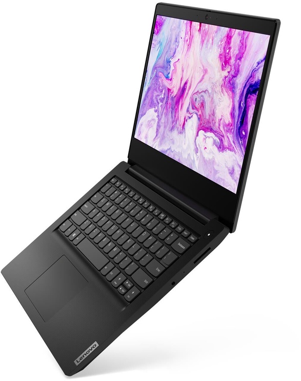 Ноутбук Lenovo IdeaPad 3-14 Black 81WA00B1EU PL, Intel® Pentium® Gold 6405U (2 MB Cache, 2.4 GHz), 4 GB, 128 GB, 14 ″, Intel UHD Graphics, черный