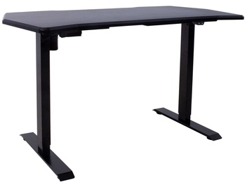 Spēļu galds Home4you Gamer K186861, melna