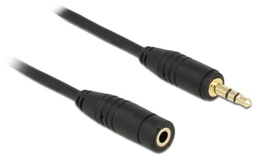 Delock Cable 3.5mm / 3.5mm Black 0.5m