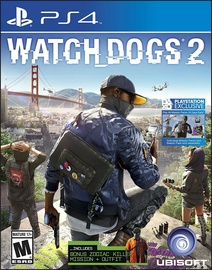 PlayStation 4 (PS4) žaidimas Ubisoft Watch Dogs 2