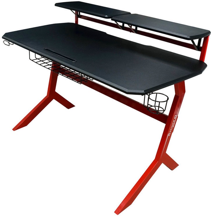 Žaidimų stalas LC-Power LC-GD-1R, juoda/raudona
