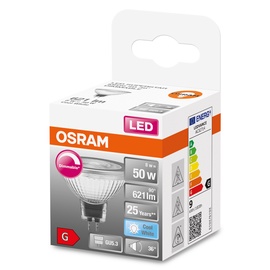 Светодиодная лампочка Osram LED, Erimõõduline, белый, GU5.3, 8 Вт, 621 лм