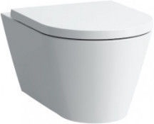 Laufen Kartell Rimless New Wall-Hung WC 370x545mm QR/SC Lid White LCC