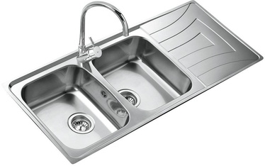Teka Universo Kitchen Sink 2C 1E CN Stainless Steel