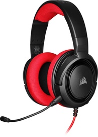 Наушники Corsair HS35, красный