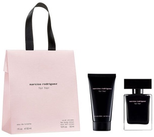 Набор для женщин Narciso Rodriguez For Her 30ml EDT + 50ml Body Lotion