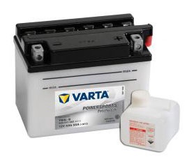Аккумулятор Varta Powersports Freshpack SLI YB4L-B, 12 В, 4 Ач, 20 а
