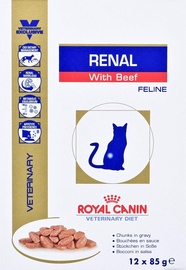 Royal Canin VD Cat Renal Beef 12x85g