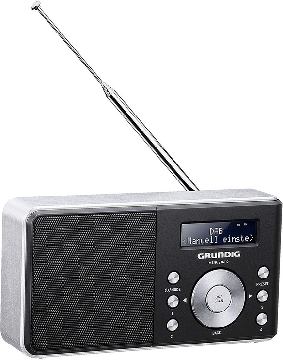 Переносной радиоприемник Grundig Music 6000, черный/серый