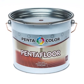 Grīdas krāsa Pentacolor Pentafloor, sarkanbrūna, 2.7 l