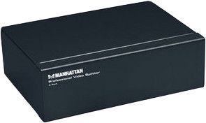Manhattan 207348 VGA 4-Port Professional Video Splitter 1/4