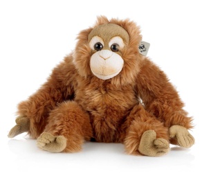 Mīkstā rotaļlieta WWF Orang-utan, brūna