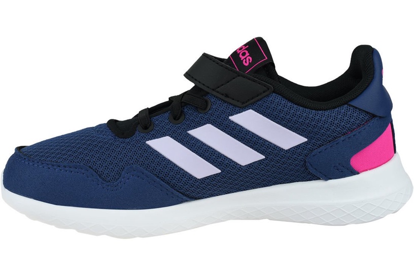 Кроссовки Adidas, синий/белый/розовый, 30
