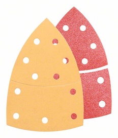 Slīpēšanas loksne Bosch, 100, 10.2 cm x 6.2 cm, 25 gab.