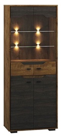 ML Meble Shelve 04 Oak/Black