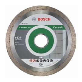 Griešanas asmens Bosch Ceramic Diamond Cutting Disc FPE 125x22.23mm