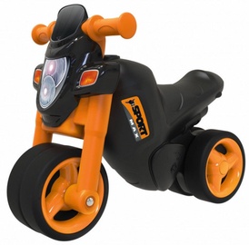 Vaikiškas dviratis BIG Sport Bike Black/Orange