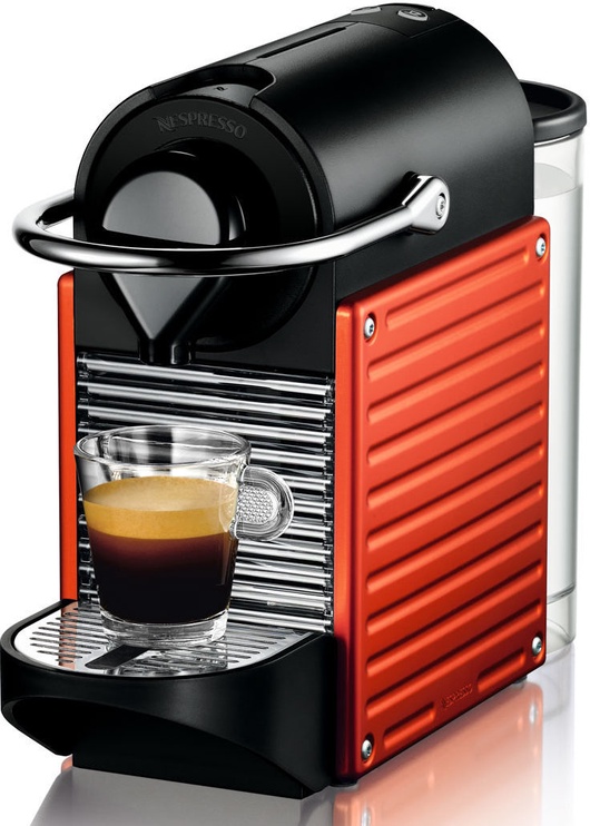 Kapsulas kafijas automāts Nespresso C61 Pixie XN3045 Electric, melna/sarkana