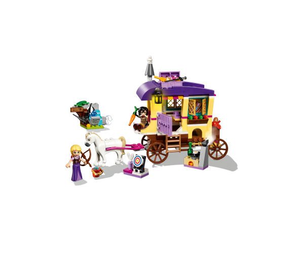 Konstruktor LEGO® Disney Princess Rapunzels Traveling Caravan 41157 41157, 323 tk