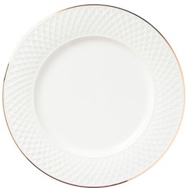Тарелка Quality Ceramic E Clat, Ø 21 см, белый