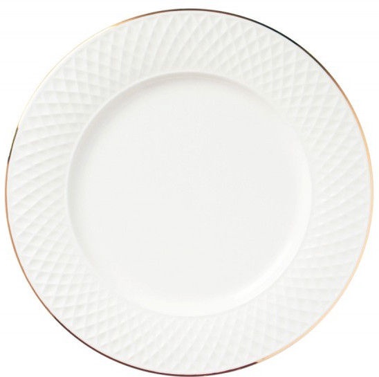 Тарелка дессерт Quality Ceramic E Clat, Ø 21 см, белый