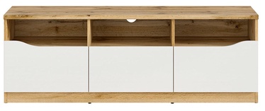 TV-laud Nuis RTV3S, valge/tamm, 135 cm x 39.5 cm x 47.5 cm