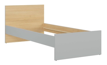 Bērnu gulta Nandu, pelēka, 204 x 95 cm