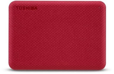 Жесткий диск Toshiba Canvio Advance, HDD, 2 TB, красный