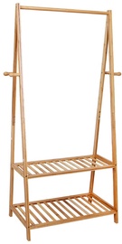 Songmics Free Standing Coat Rack Bamboo
