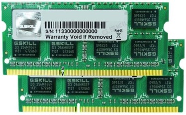 Operatīvā atmiņa (RAM) G.SKILL F3-1600C11D-16GSL DDR3 (SO-DIMM) 16 GB