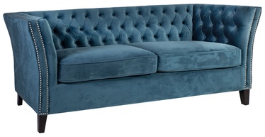 Dīvāns Home4you Mayers 3 20142, zila, 210 x 86 x 78 cm