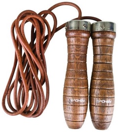 Spokey Quick Skip III Leather Jumping Rope