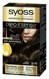 Kраска для волос Syoss Oleo Intense, 3.10 Deep Brown, 3.10 Deep Brown, 0.115 л