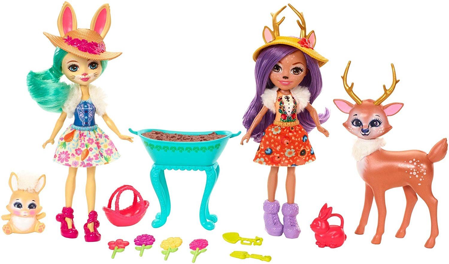 enchantimals garden magic doll set