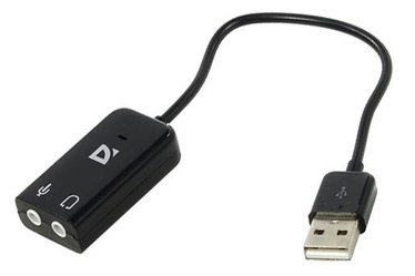 Defender Headset Adapter USB AM / 2 х Jack 3.5 Black