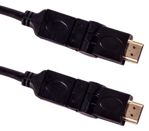 Esperanza Rotary Cable HDMI / HDMI Black 3m