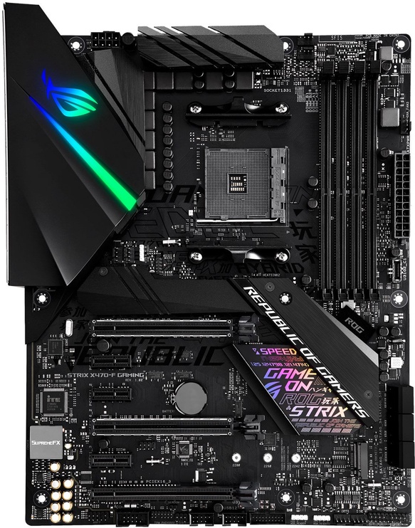 Pagrindinė plokštė Asus ROG STRIX X470-F GAMING