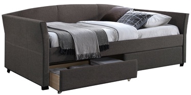 Кровать одноместная Home4you Genesis, 90 x 200 cm, серый