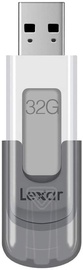 USB atmintinė Lexar V100, pilka, 32 GB