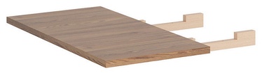 Black Red White Vario Modern Expanding Table 40x90cm Brown