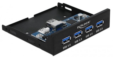 USB-разветвитель (USB-hub) Delock Internal 3.5″ USB 3.0 Hub 4 Port