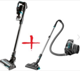 Tolmuimeja Bissell Pet Hand & Stick Vacuum Cleaner & SmartClean Compact 2273N 2602D
