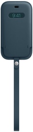 Чехол Apple iPhone 12 mini Leather Sleeve with MagSafe, синий